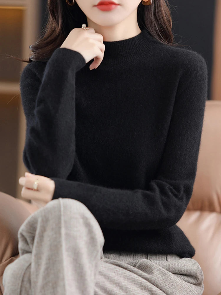 100% Merino Wool Cashmere Sweater